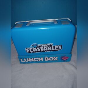 NWOT Mr. Beast Blue Lunch Box Unisex